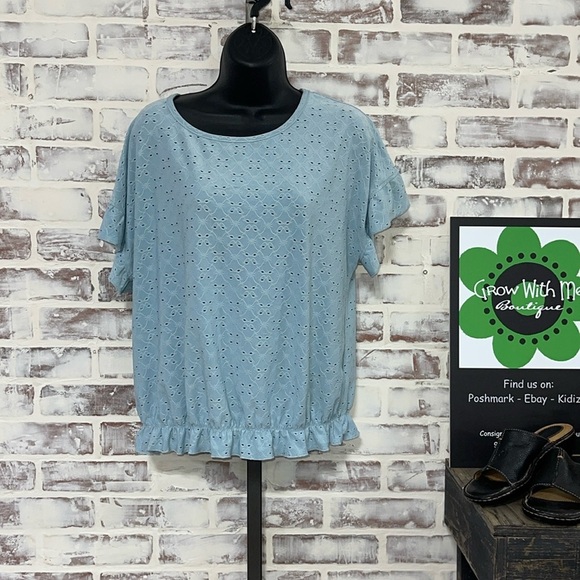 Rewind eyelet blouse XL - Picture 1 of 6